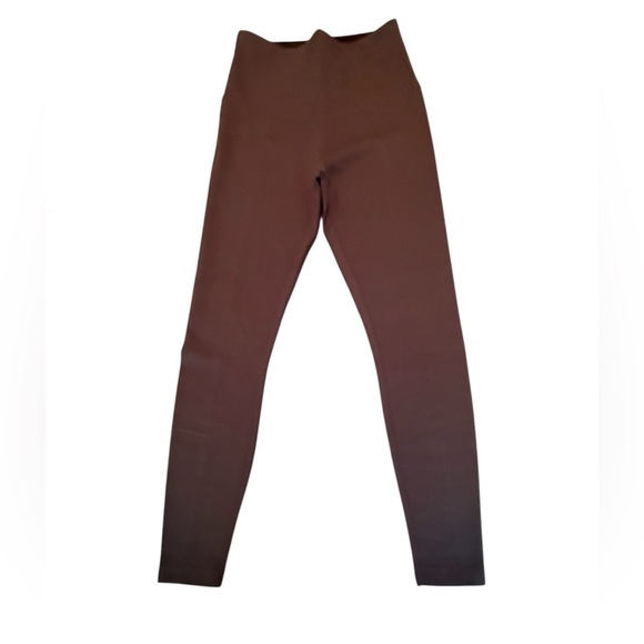 SOLD OUT NWT Lysse Deep Olive Center Seam Ponte High Waist Leggings Small $88 - Picture 5 of 11